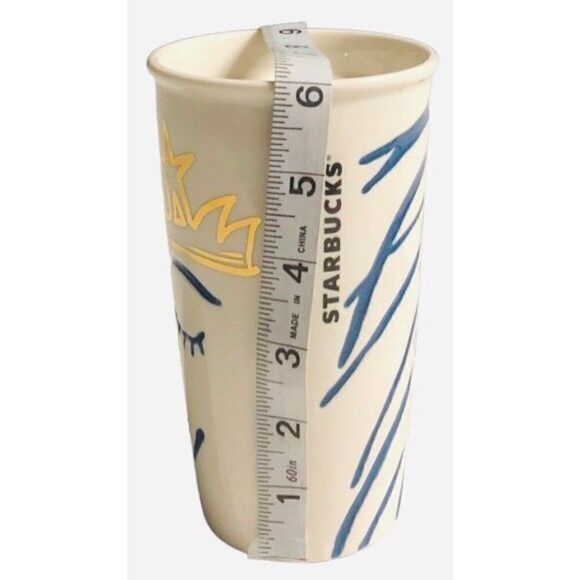 Starbucks 2016 Crowned Siren Anniversary Collection Swarovski Crystal Lips Kitch - Picture 5 of 10